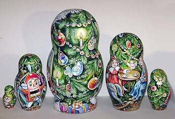 ロシア雑貨☆くるみ割り人形 マトリョーシカNutcrackerミラ作 Amazon | ロシア雑貨くるみ割り人形 マトリョーシカ5Pミラ作The